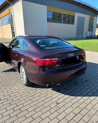 Audi A5 cena 65000 przebieg: 133700, rok produkcji 2014 z Niemodlin małe 121